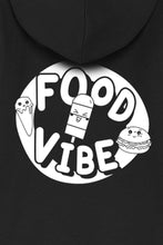 Lade das Bild in den Galerie-Viewer, Food Vibe Hoodie Kids black