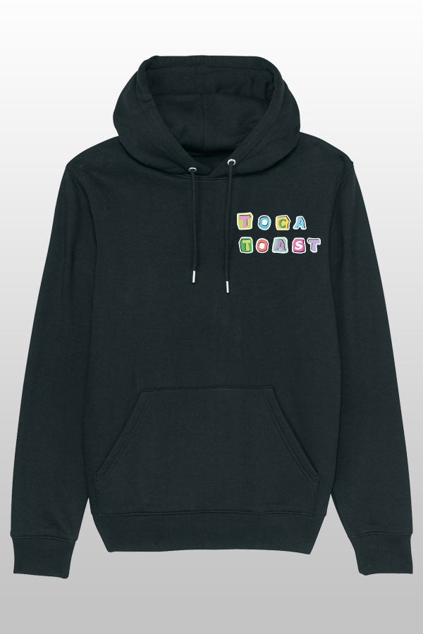 TocaToast Hoodie schwarz