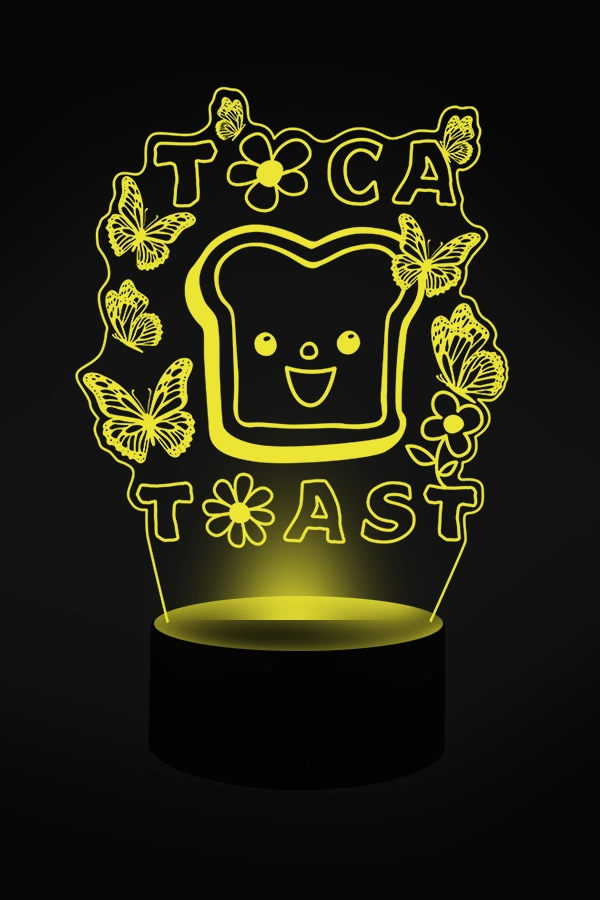 TocaToast Butterfly LED Lampe