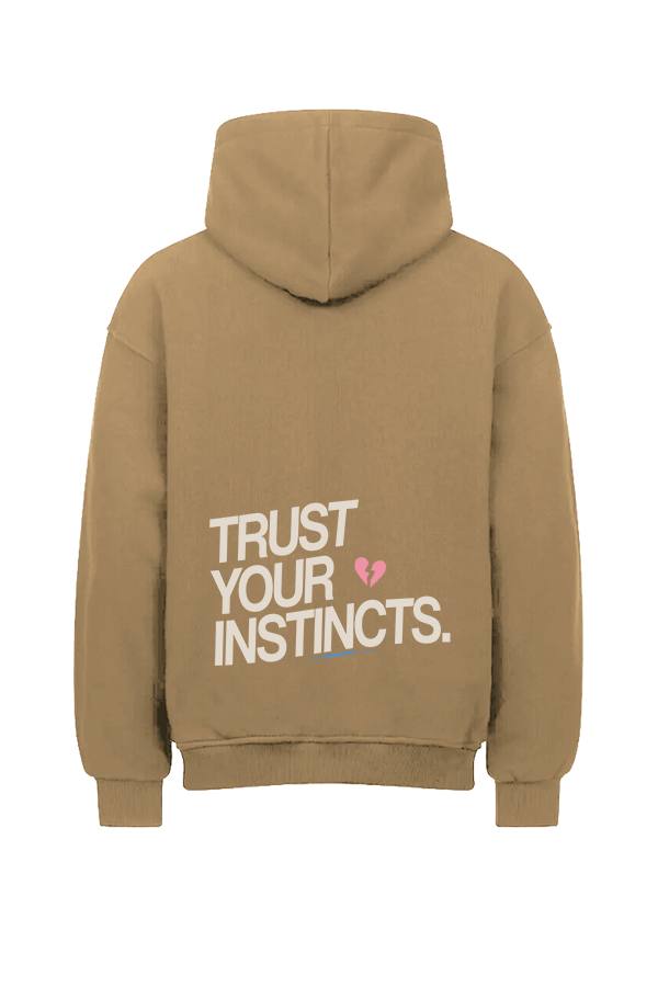 Trust Your Instincts Oversized Hoodie