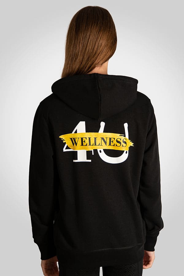 HeyHorse Kinder Hoodie gold-black