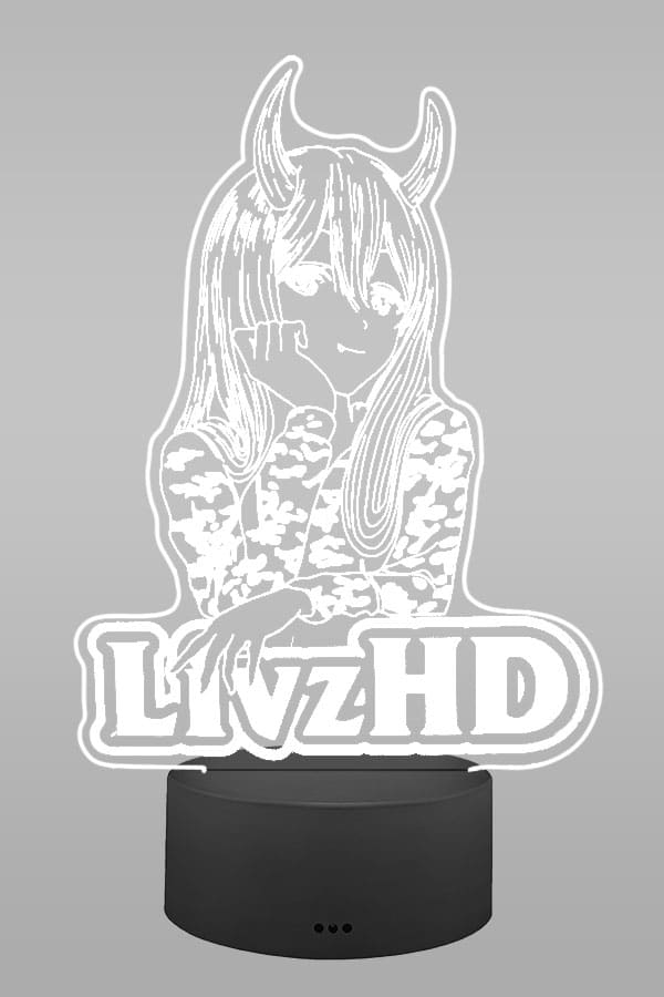 LivzHD 3D LED Lampe