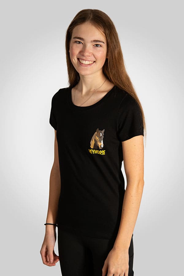 HeyHorse Shirt gold-black