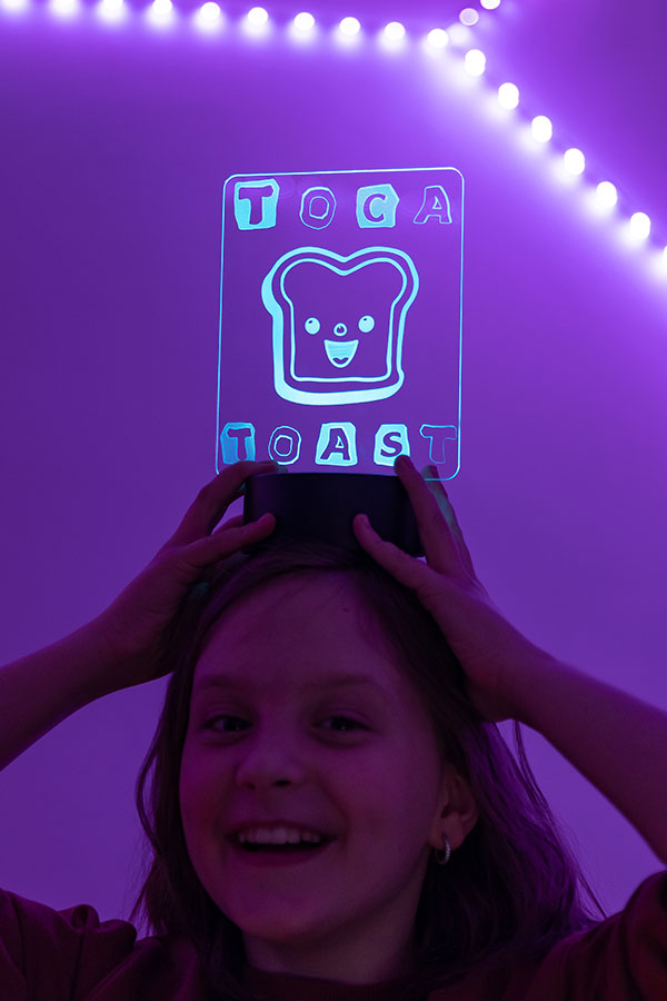 TocaToast LED Lampe