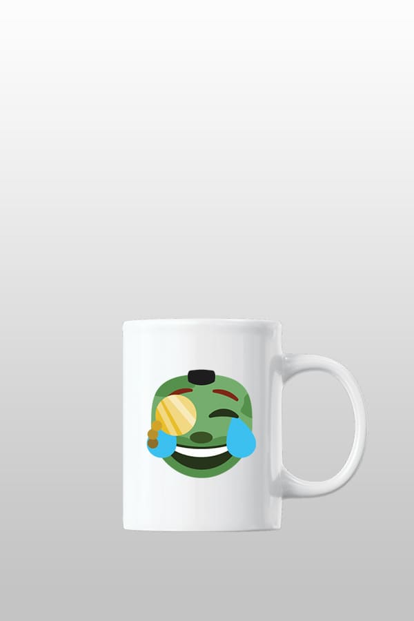 Lachende Standard Tasse