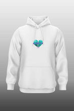 Lade das Bild in den Galerie-Viewer, No Love Hoodie white
