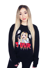 Lade das Bild in den Galerie-Viewer, 3 Uhr Sweater Schwarz
