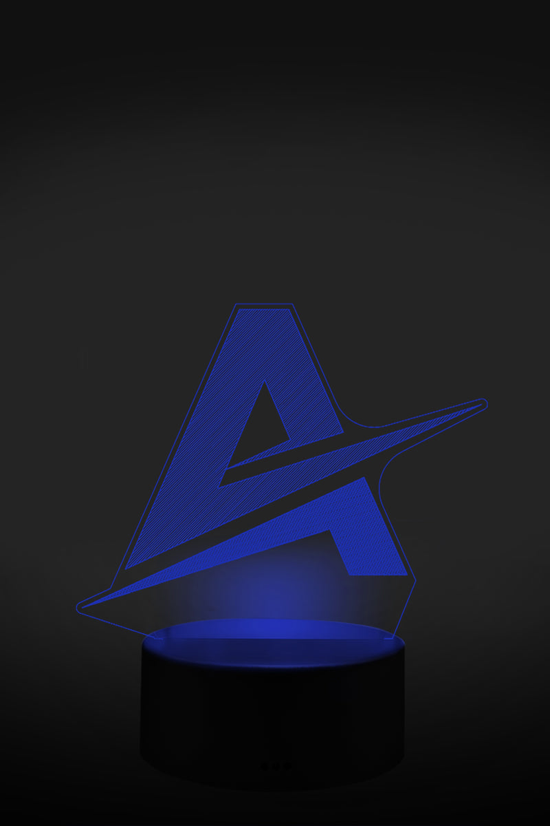 A LED 3D Lampe