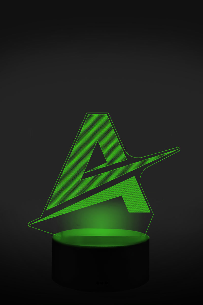 A LED 3D Lampe