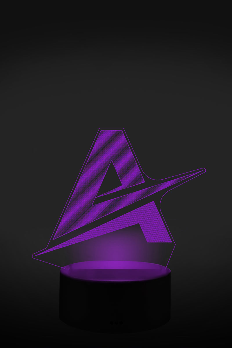 A LED 3D Lampe