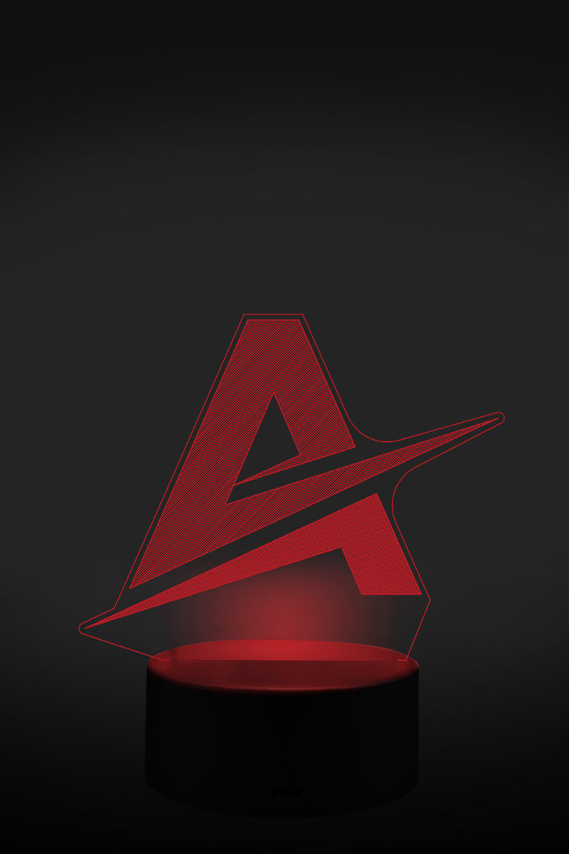 A LED 3D Lampe