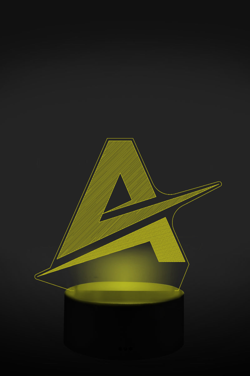A LED 3D Lampe