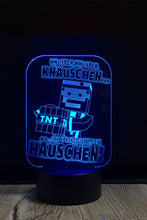 Lade das Bild in den Galerie-Viewer, Zwiebackgesicht 3D LED Lampe
