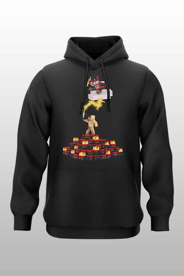 Teufel Hoodie Black