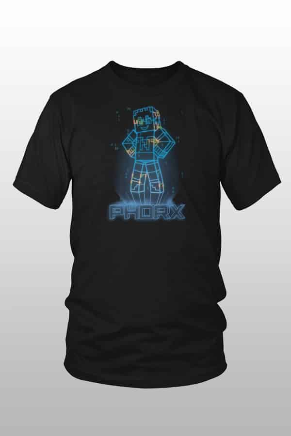 Hologramm T-Shirt Black