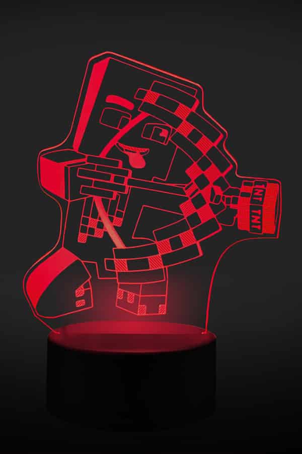 Bogen 3D LED Lampe