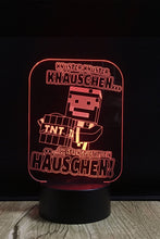 Lade das Bild in den Galerie-Viewer, Zwiebackgesicht 3D LED Lampe
