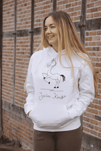 Lade das Bild in den Galerie-Viewer, Janina Kindt signature Hoodie white
