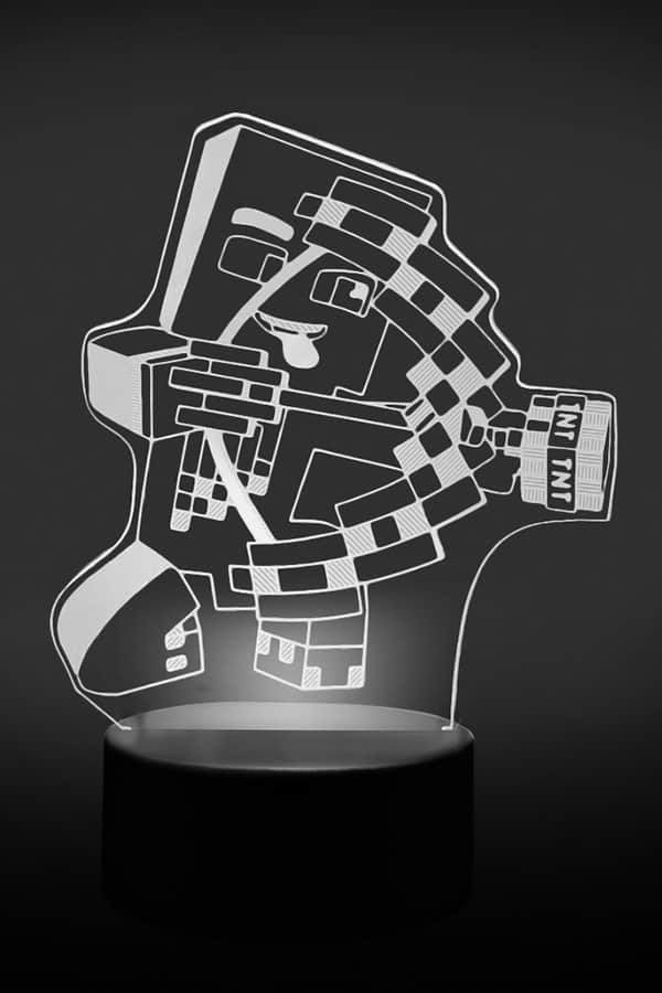 Bogen 3D LED Lampe